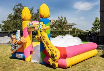 Opblaasbare schuim bubble park in thema party kopen voor kids