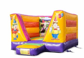 Klein open springkussen bestellen in feest thema voor kinderen. Koop springkussens online bij JB Inflatables Nederland