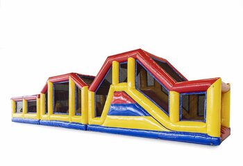 Koop een 19 meter lange modulaire standaard stormbaan met passende 3D objecten voor kinderen. Bestel opblaasbare stormbanen nu online bij JB Inflatables Nederland