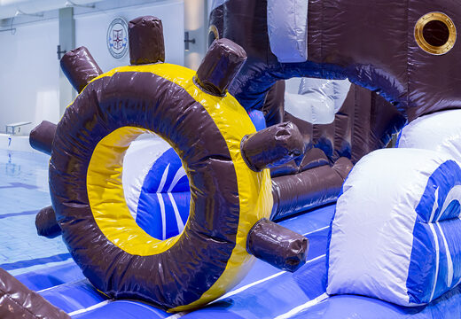 Bestel een opblaasbare luchtdichte glijbaan in piraten thema voor zowel jong als oud. Koop opblaasbare waterattracties nu online bij JB Inflatables Nederland 