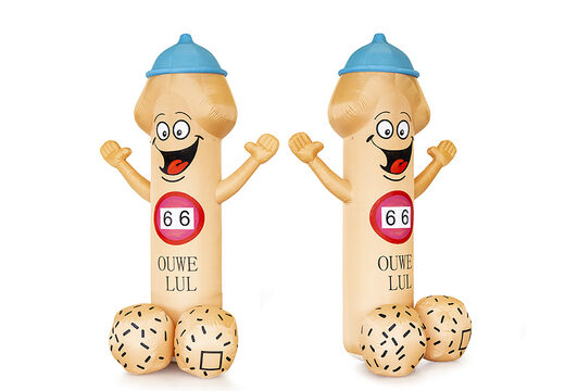 Opblaasbaar object jarige man