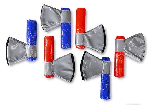 Bestel inflatable Axe Battle spel voor zowel jong als oud. Koop springkussens nu online bij JB Inflatables Nederland