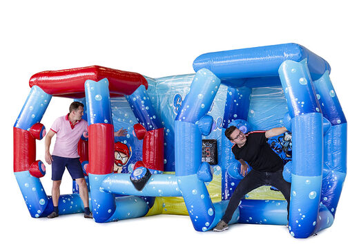 Koop opblaasbare IPS Ninja Splash met een waterspuit voor zowel jong als oud. Bestel opblaasbare IPS Ninja attracties nu online bij JB Inflatables Nederland 