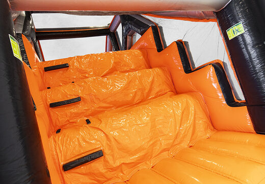 Gigantische Big Log Slide stormbaan met obtakels voor kids bestellen. Koop opblaasbare stormbanen nu online bij JB Inflatables Nederland