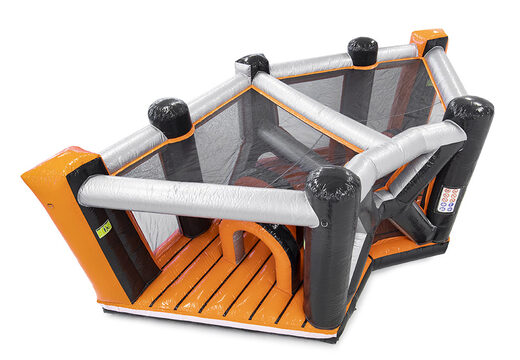 Mega opblaasbare 40-delige giga modulaire Gate Corner stormbaan voor kinderen kopen. Bestel opblaasbare stormbanen nu online bij JB Inflatables Nederland