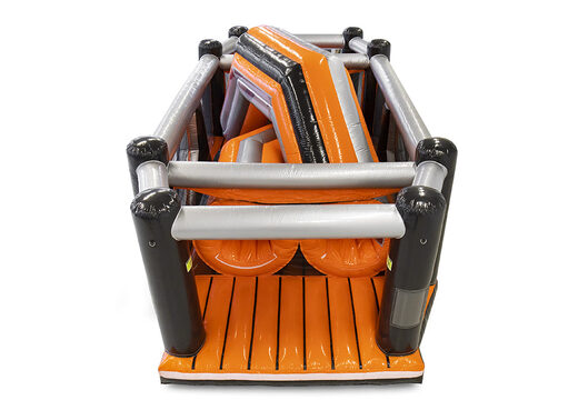 Giga stormbaan in thema Tunnel Twister voor kids bestellen. Koop opblaasbare stormbanen nu online bij JB Inflatables Nederland