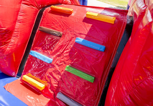 Multiplay indoor brandweer springkasteel met een glijbaan kopen voor kinderen. Bestel springkastelen online bij JB Inflatables Nederland