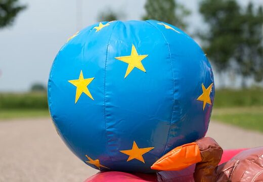 Multiplay playzone circus springkussen met plastic ballen en 3D objecten bestellen voor kinderen. Koop springkussens online bij JB Inflatables Nederland 