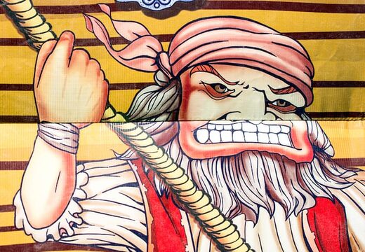 Groot opblaasbaar open speelpark springkussen van 15 meter met slide en games kopen in thema sealife world zee voor kinderen