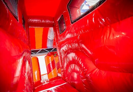 Multiplay XXL Brandweer springkussen in een uniek design kopen voor kids. Bestel springkussens online bij JB Inflatables Nederland