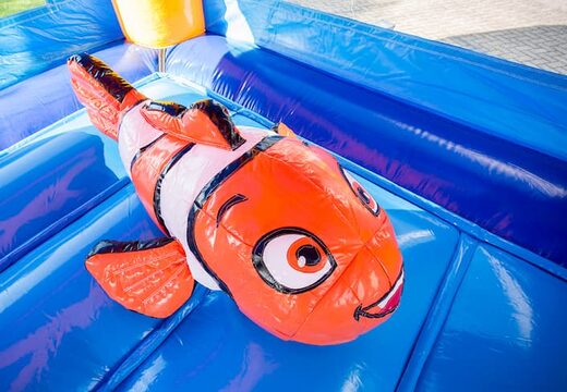 Maxifun super luchtkussen in felle kleuren en leuke 3D figuren in nemo thema kopen bij JB Inflatables Nederland. Bestel luchtkussens nu online bij JB Inflatables Nederland