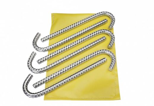 Verankermateriaal haringen kopen voor opblaasbaar springkussen vastzetten