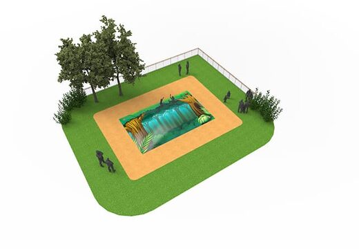 Koop airmountain in thema forest voor kinderen. Bestel opblaasbare springbergen nu online bij JB Inflatables Nederland 