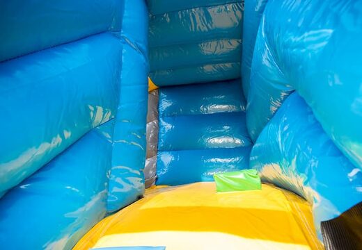 Koop opblaasbaar multiplay springkasteel in thema haai voor kinderen bij JB Inflatables Nederland. Bestel springkastelen online bij JB Inflatables Nederland