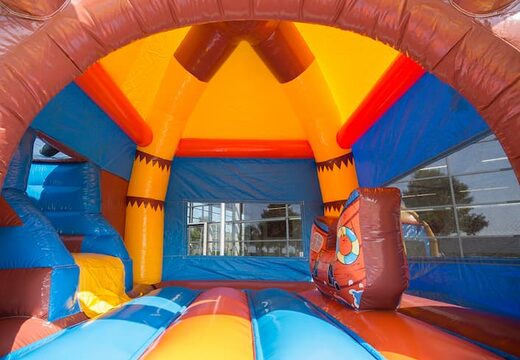 Piraat opblaasbaar overdekt springkasteel kopen bij JB Inflatables Nederland. Bestel online springkastelen bij JB Inflatables Nederland