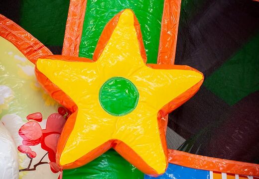 Medium opblaasbare multiplay springkasteel in unicorn thema te bestellen voor kinderen. Bestel opblaasbare springkastelen online at JB Inflatables Nederland