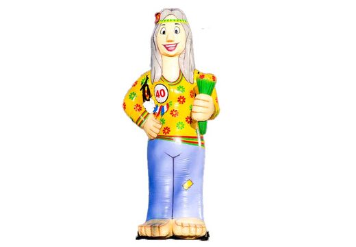 Sarah hippie opblaasbare pop blikvanger te koop
