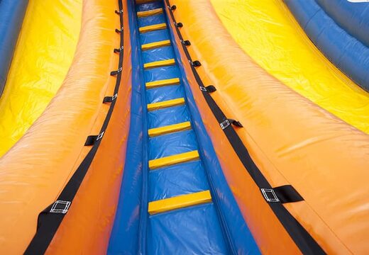 Seaworld opblaasbare glijbaan met grappige 3D-figuren en kleurrijke prints bestellen voor kinderen. Koop opblaasbare glijbanen nu online bij JB Inflatables Nederland