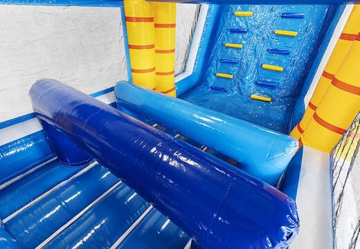 Modulaire stormbaan surf 13,5meter lang met passende 3D objecten voor kids bestellen. Koop opblaasbare stormbanen nu online bij JB Inflatables Nederland