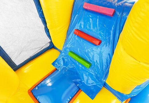 Opblaasbaar springkussen in rubber duck thema te koop voor kinderen