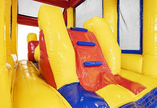 Standaard opblaasbare 19m stormbaan met passende 3D objecten voor kids bestellen . Koop opblaasbare stormbanen nu online bij JB Inflatables Nederland