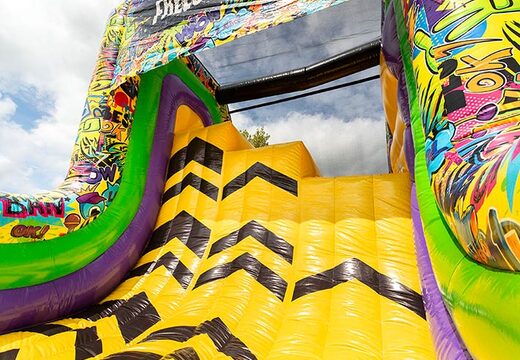 Freestyle run baan om op te klimmen