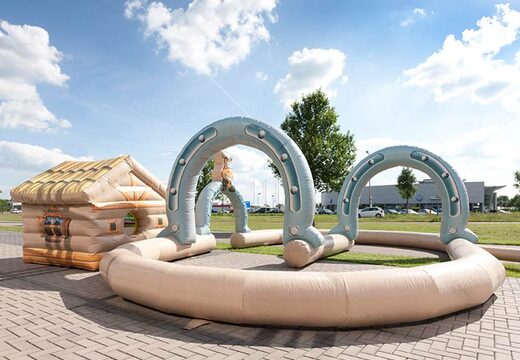 Western opblaasbare racebaan