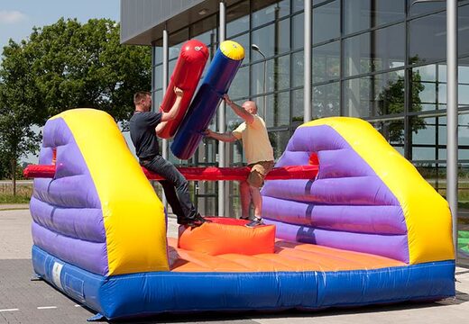 Springkussen zakslaan spel