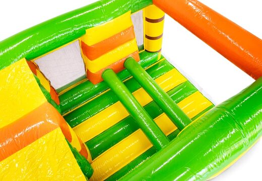 Binnenkant van module stormbaan zelf samenstellen bij JB