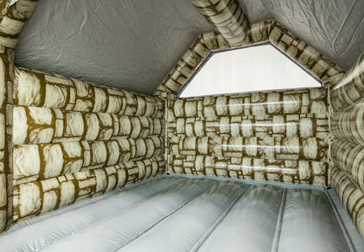 Binnenkant van standaard springkussen Grey Brick